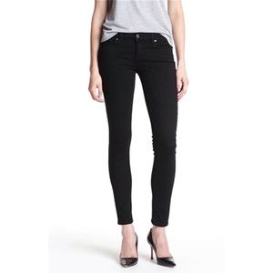 Paige Denim Black Peg Skinny